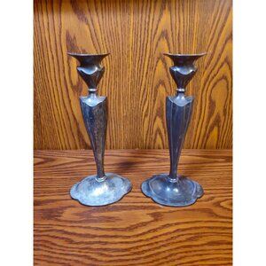 Set of 2, Simpson Hall Miller & Co Candlestick Holders